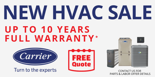 new hvac sale coupon free estimate